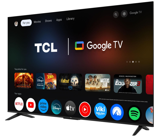 TCL 65V6C 65" LED 4K Google TV Dolby Vision Dolby Atmos HDMI 2.1 - 1333647 - zdjęcie 3